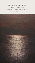 Dipinto Olio Su Tela “Cupio Dissolvi Inside The Sea”