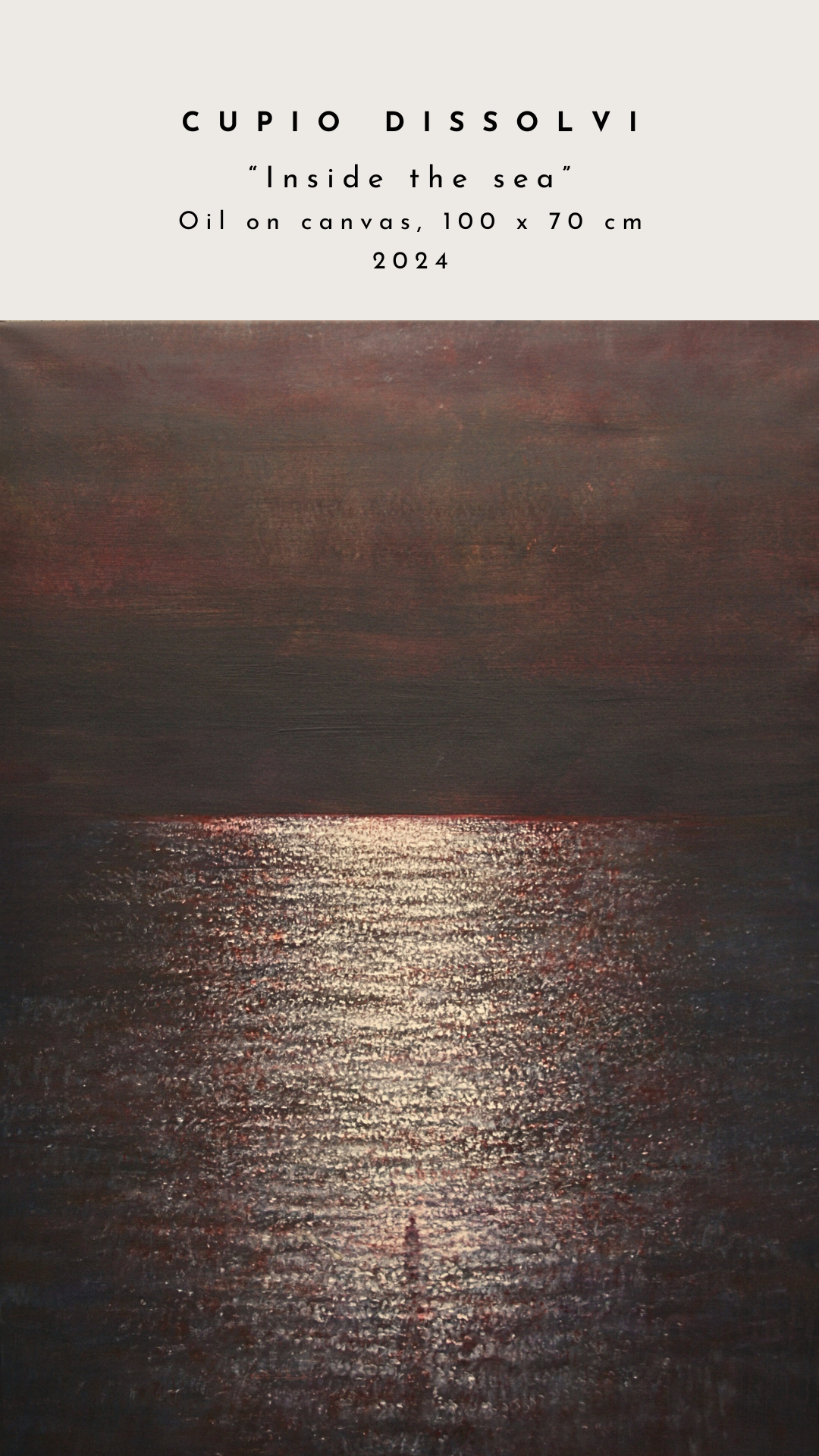 Cupio dissolvi - inside the sea -