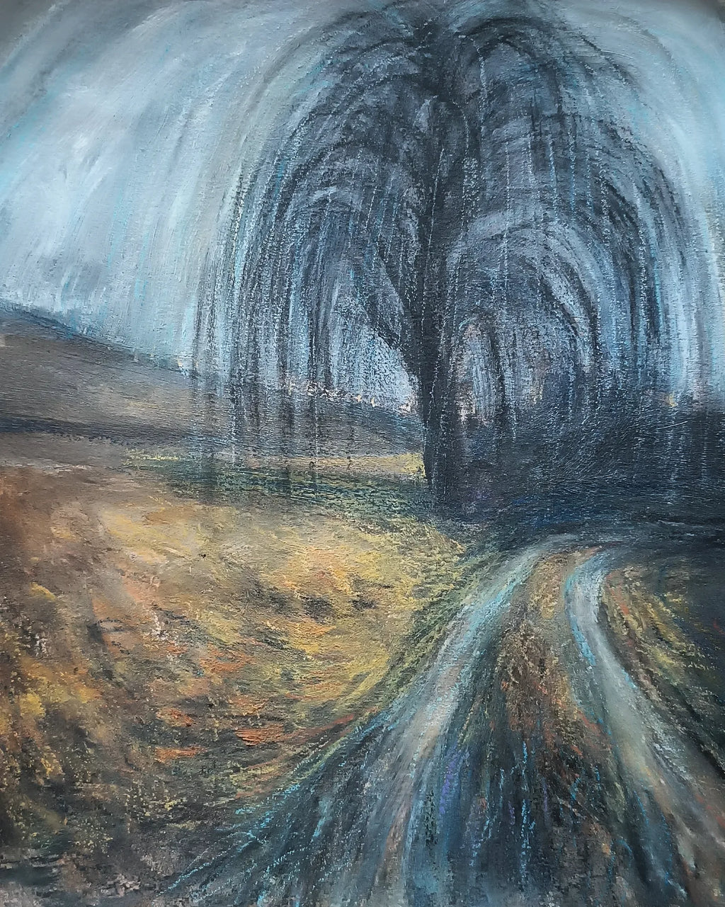 Salice piangente d' inverno