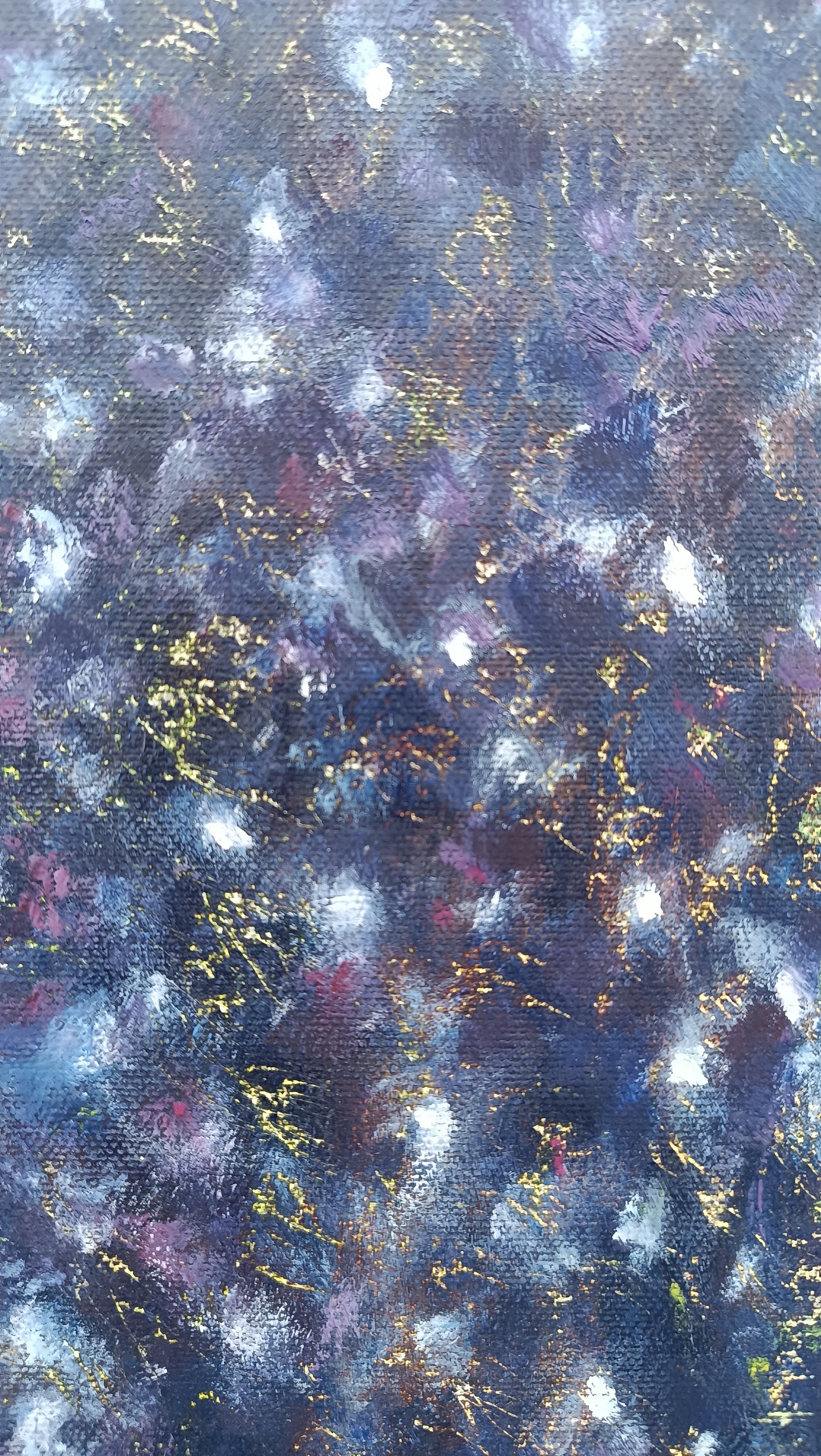 Notturno (luce appesa ai rami)