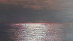 Dipinto Olio Su Tela “Cupio Dissolvi Inside The Sea”