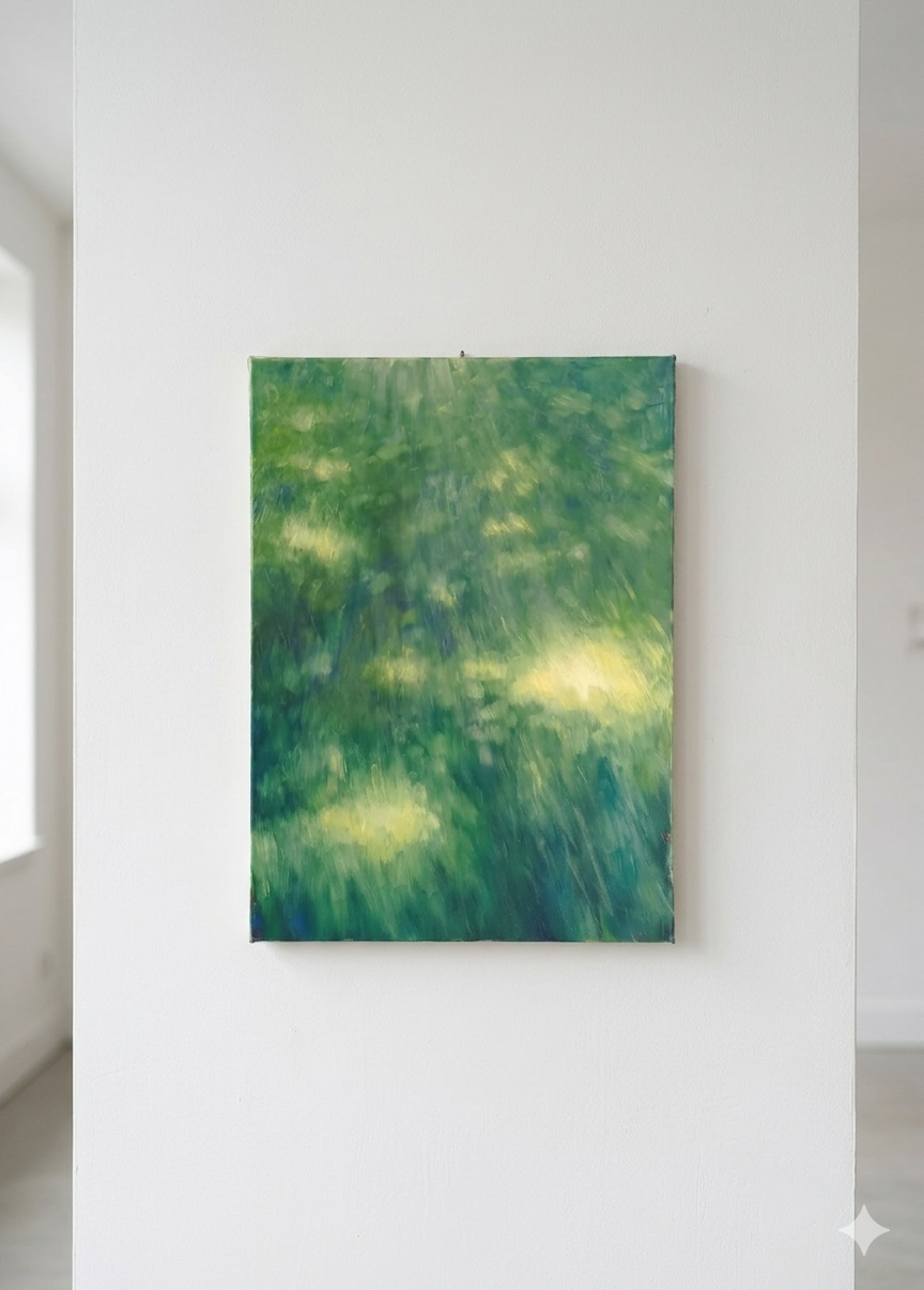 Luce che cammina sul prato V