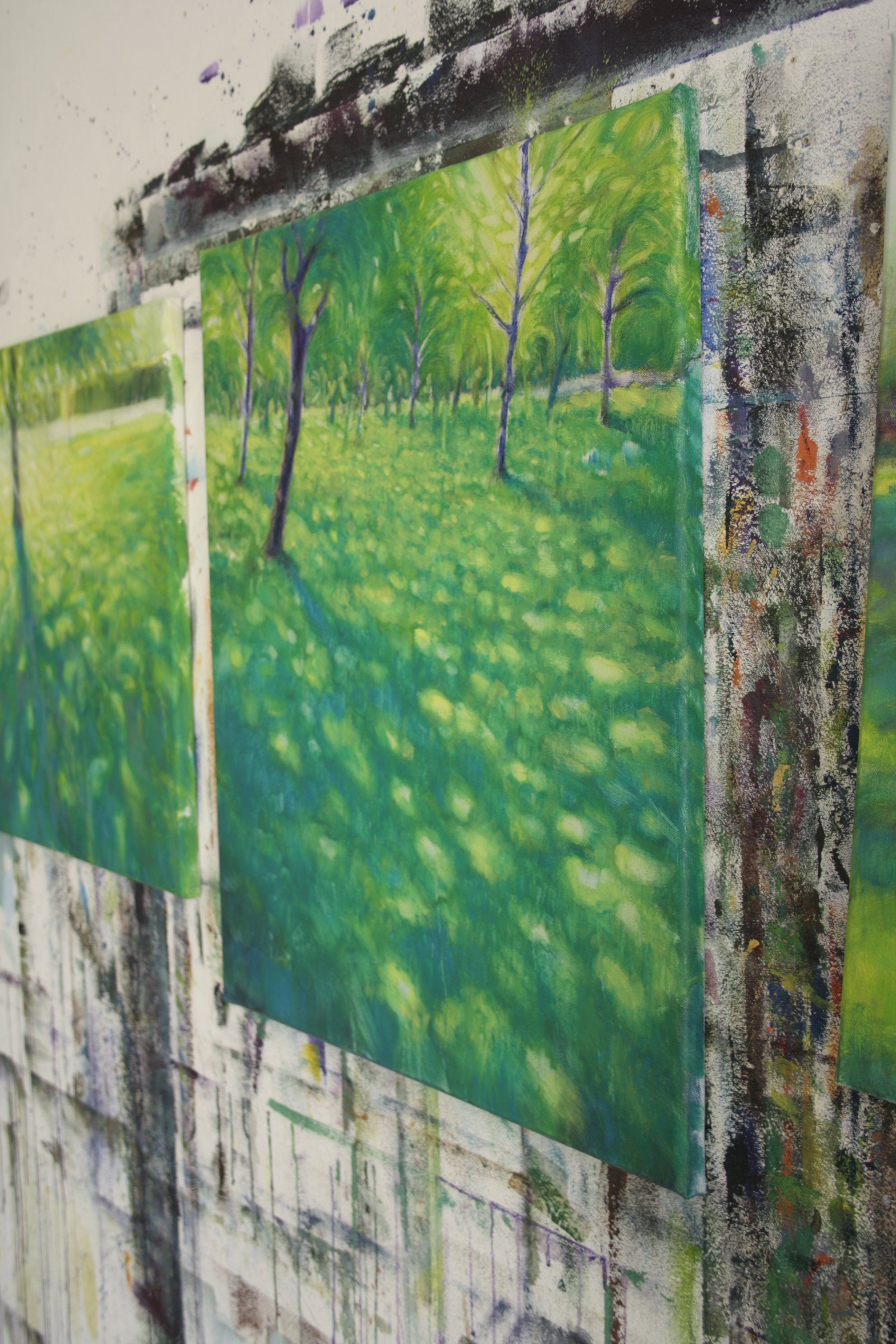 Luce che cammina sul prato IV