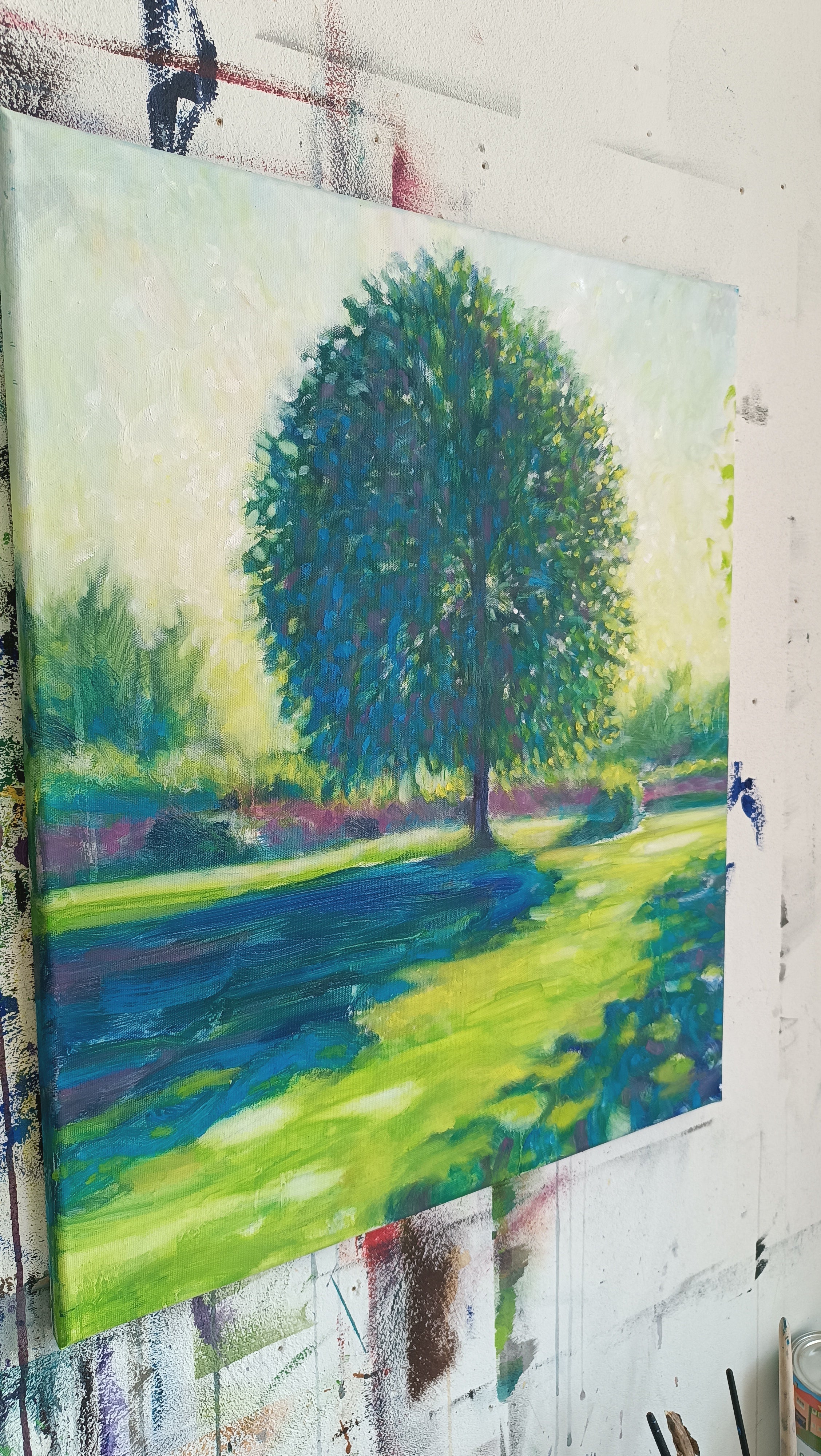 Luce che cammina sul prato II