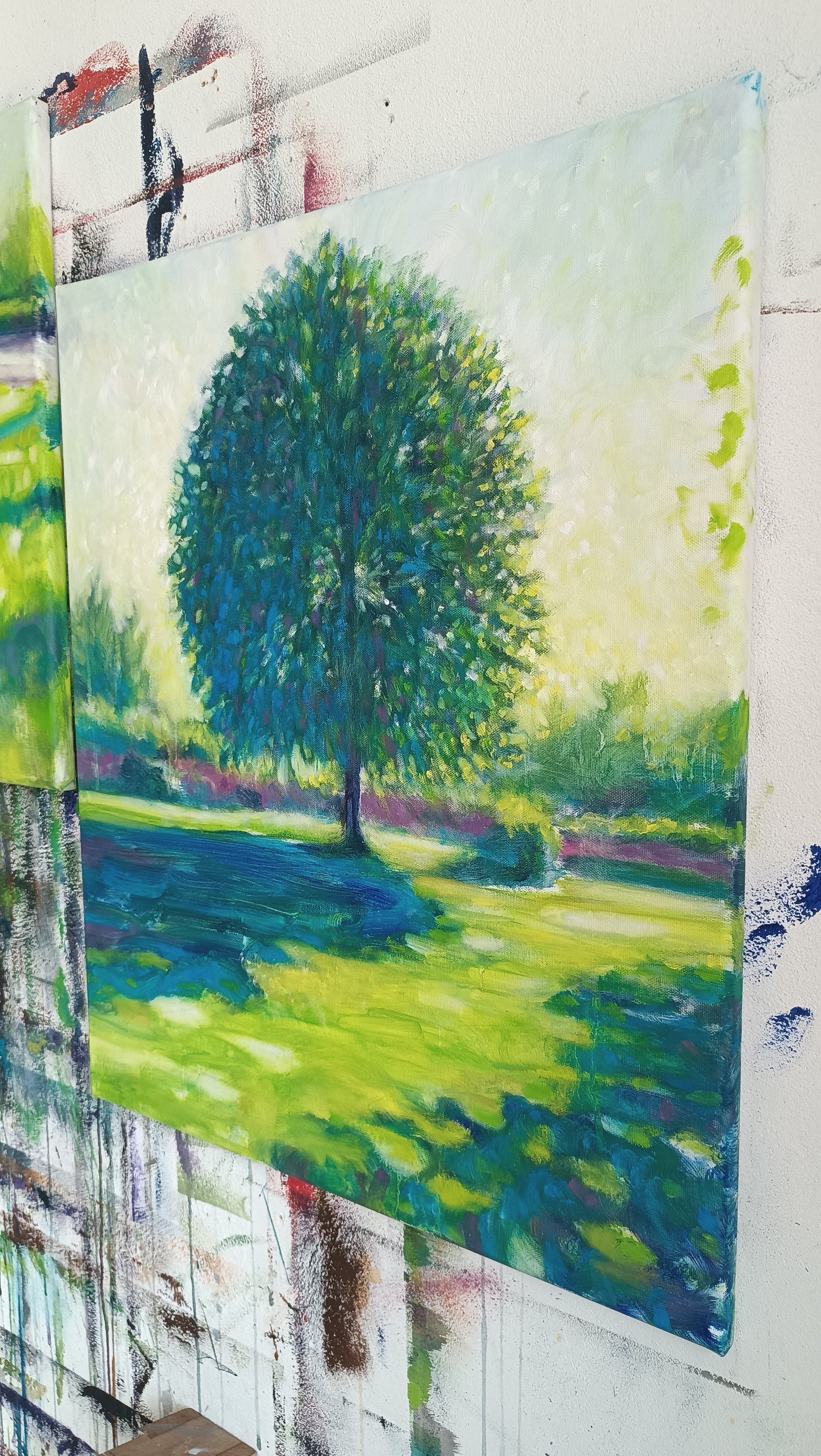 Luce che cammina sul prato II