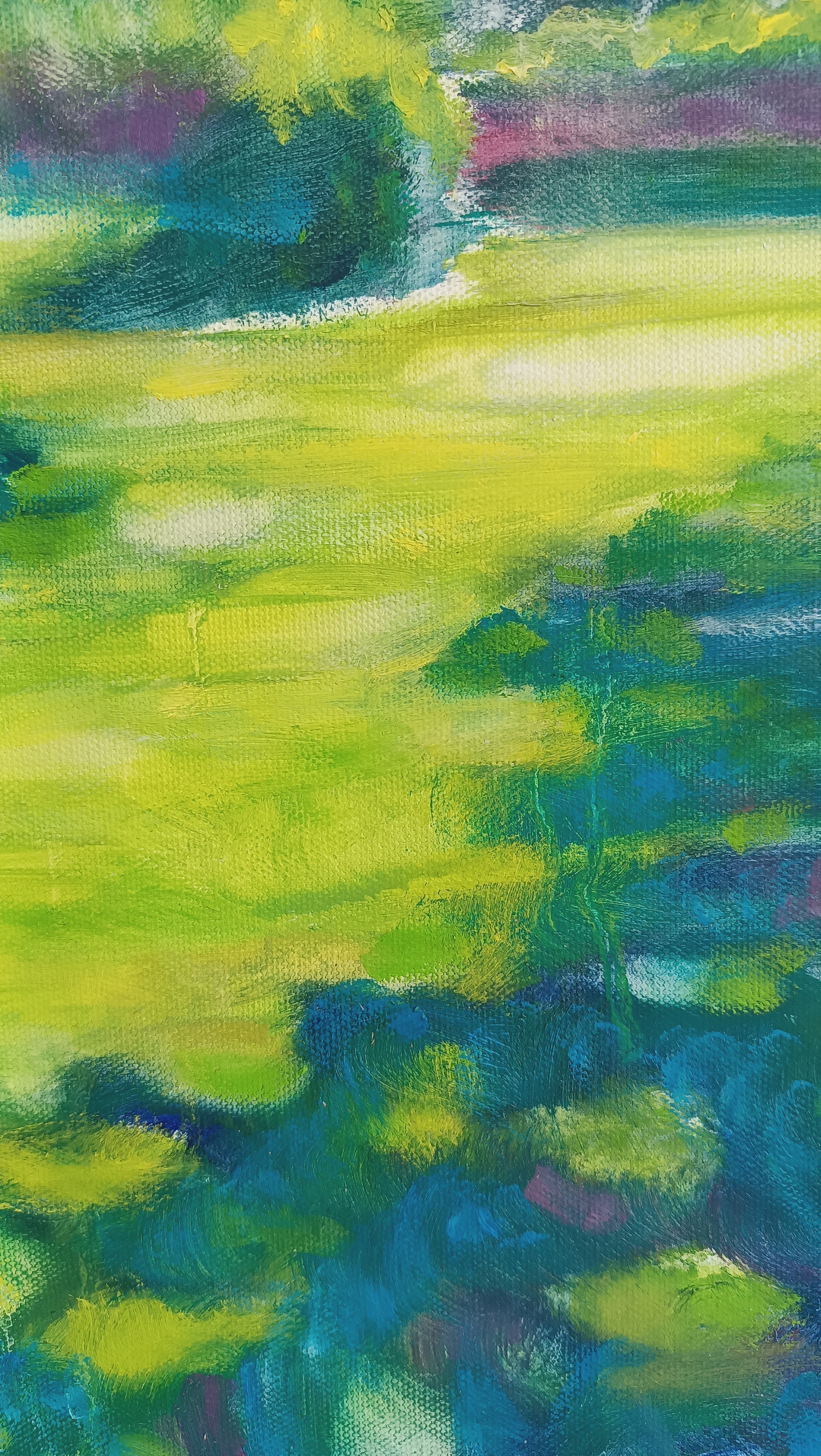 Luce che cammina sul prato II