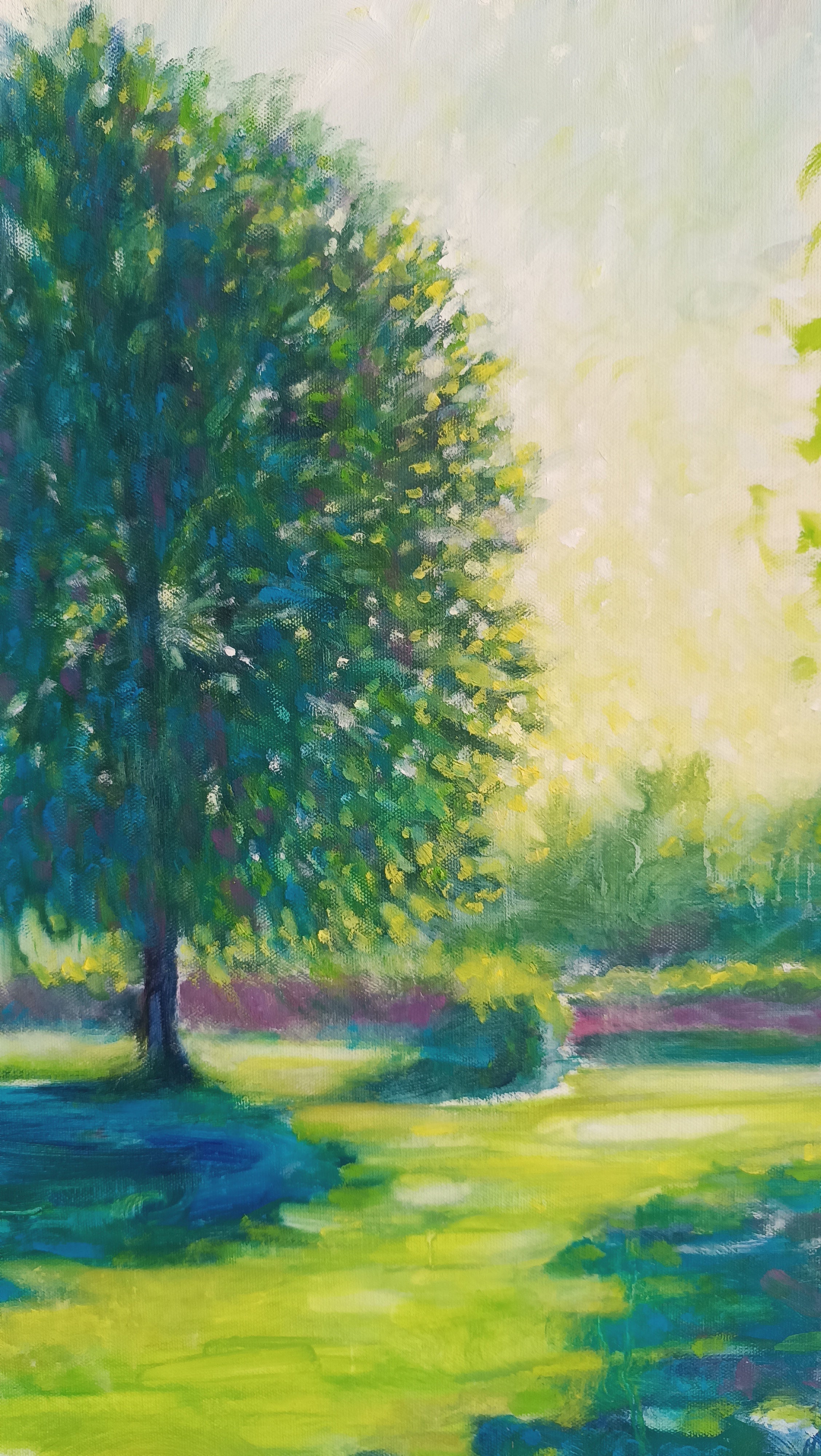 Luce che cammina sul prato II