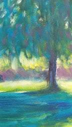 Luce che cammina sul prato II