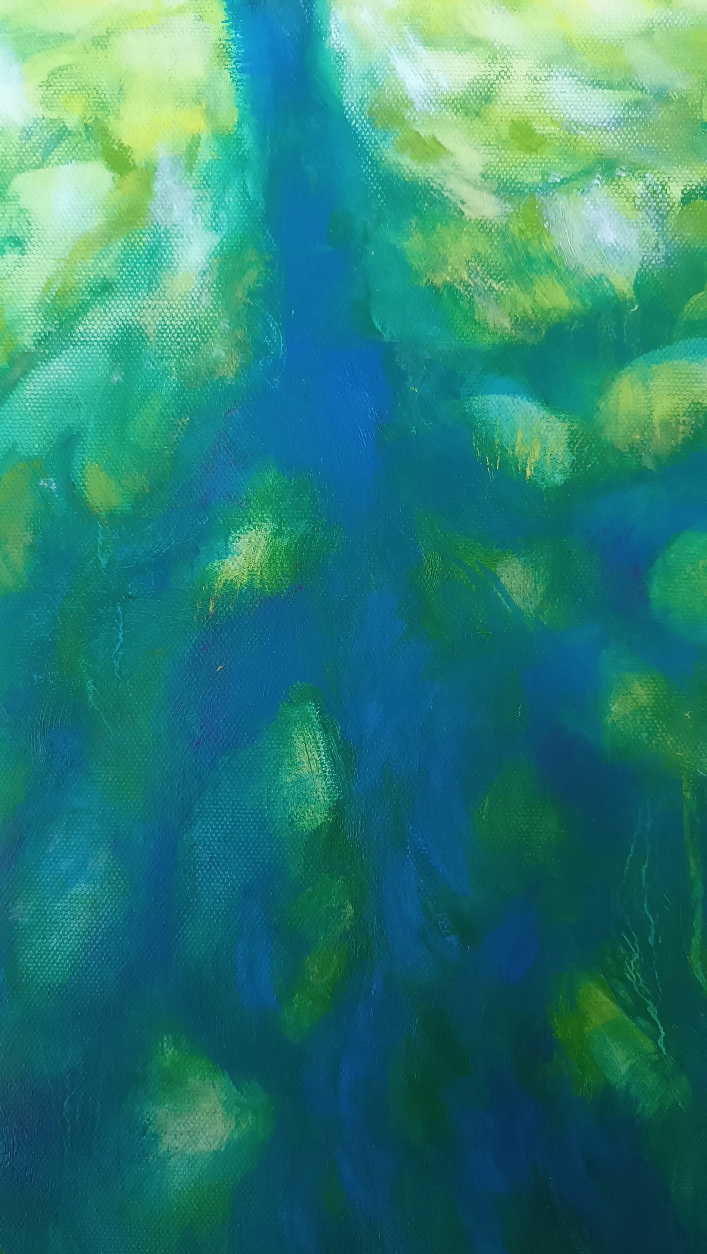 Luce che cammina sul prato III